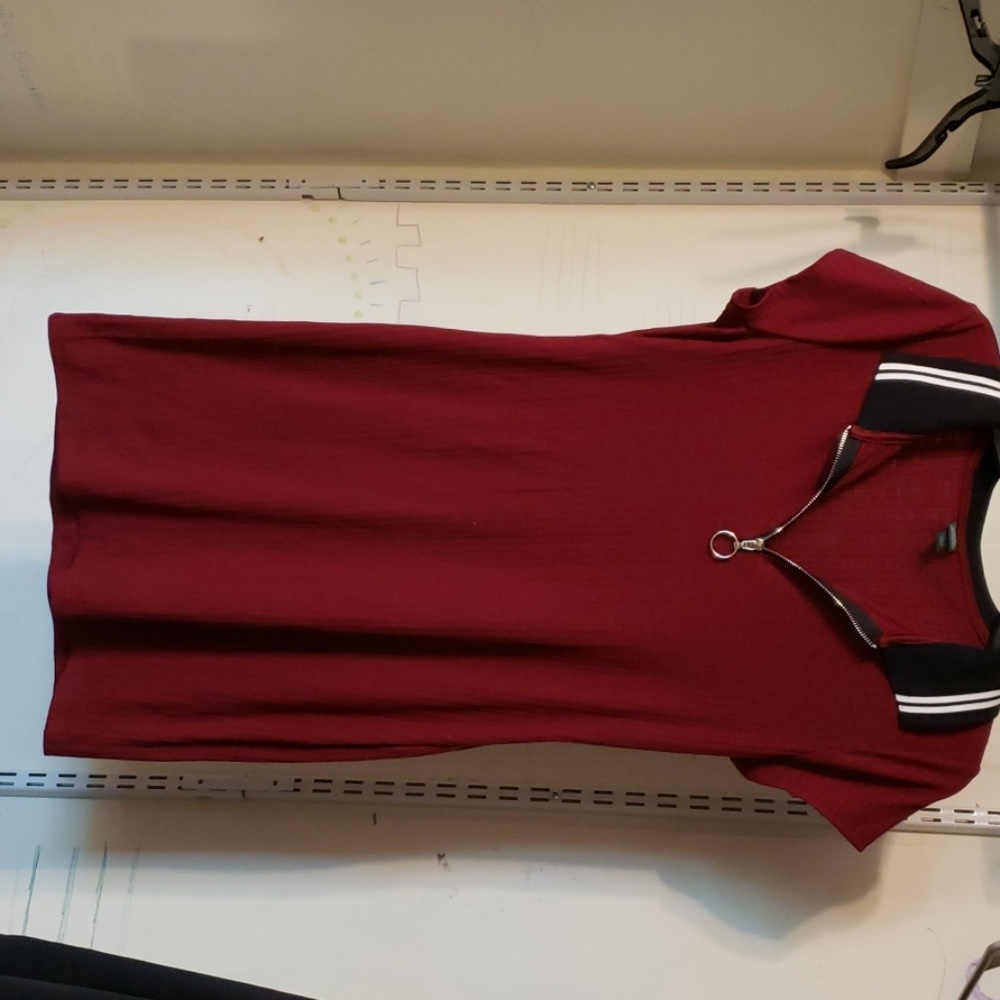 Red dress